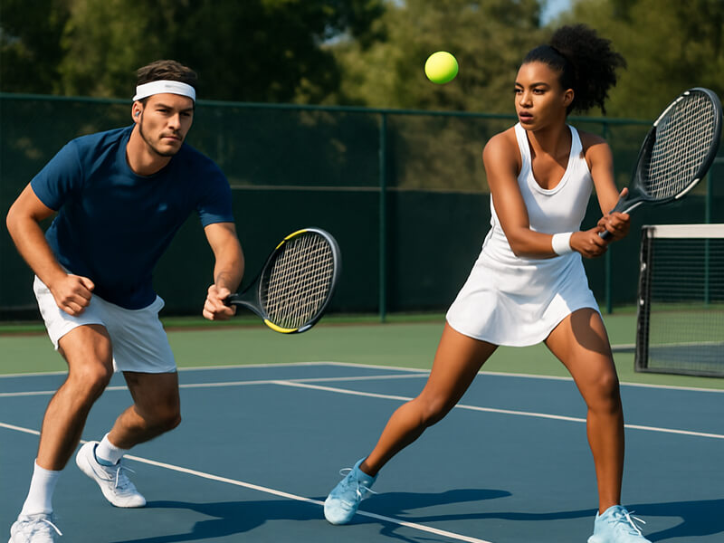 Tenis Set em Jogo