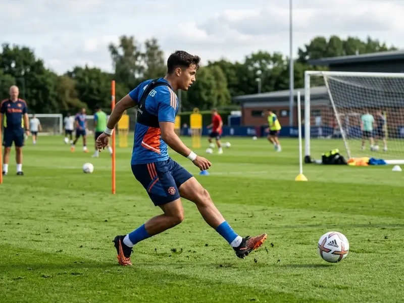 homem jogando os Fundamentos do Futebol
