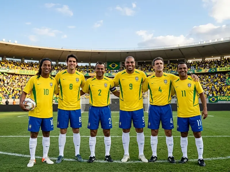 Jogadores da Copa legends 2026