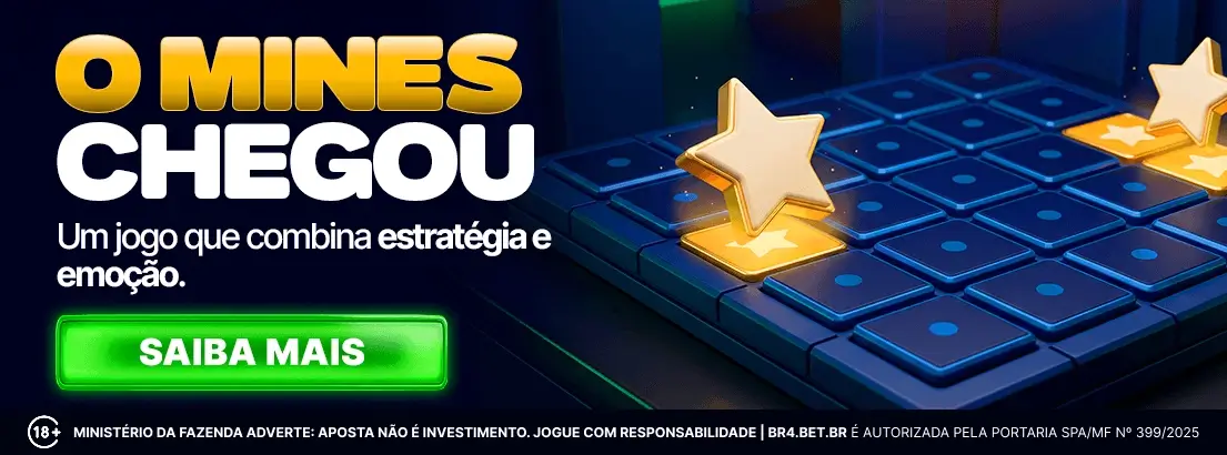 Tabuleiro do jogo betnacional mines com estrelas em campanha