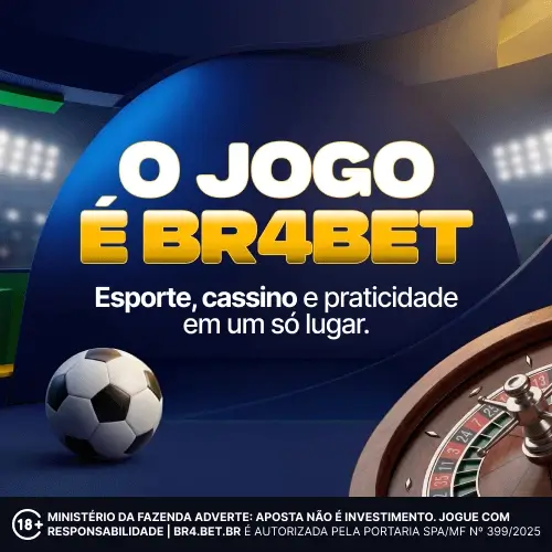 BR4BET com apostas esportivas e cassino online