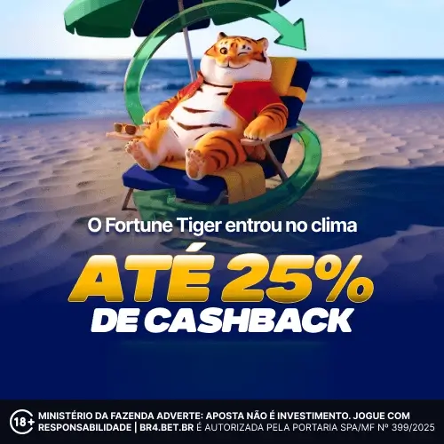 jogo do tigrinho com até 25% cashback